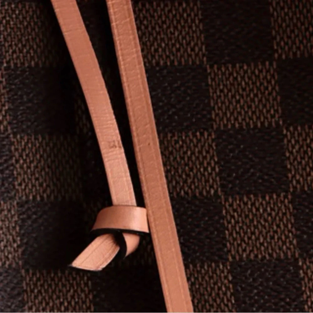 Louis Vuitton NéoNoé MM bucket bag - Pink Damier -Ebene canvas